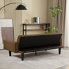 Cozy Modern Futon Sofa Bed with Armrests