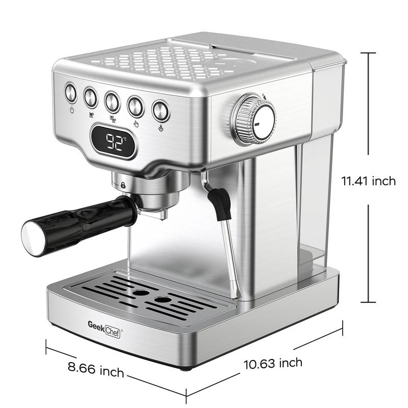 Espresso Bliss: Home Barista Machine with Milk Frother