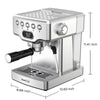 Espresso Bliss: Home Barista Machine with Milk Frother