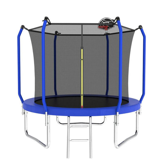 Jump & Slam Trampoline with Safety Net