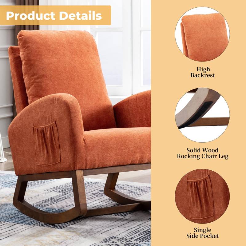 Cozy Glider Rocking Chair