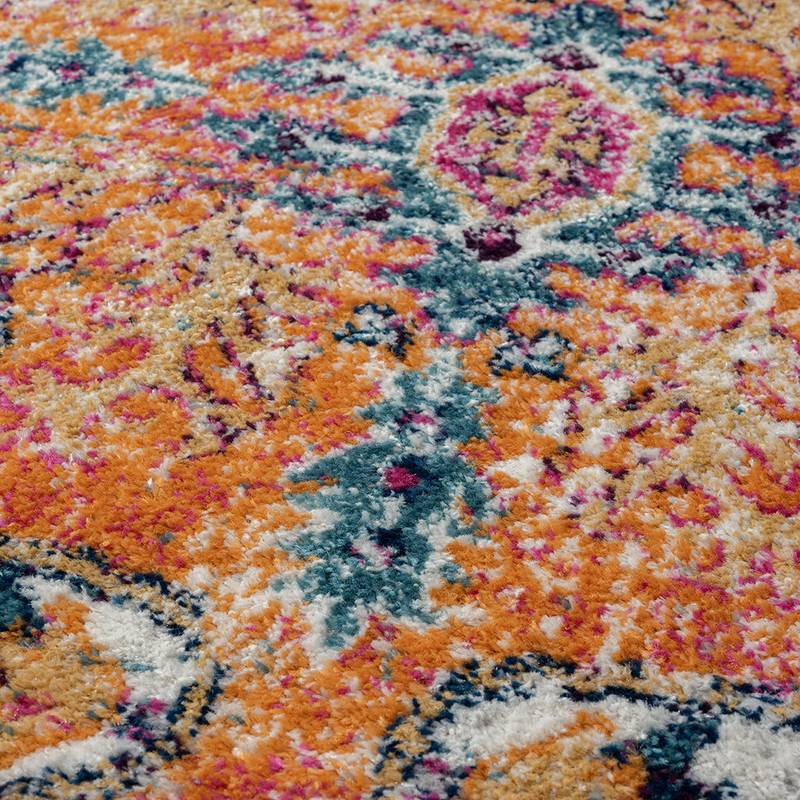 Boho Charm Woven Rug