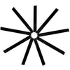 Giant Black Ceiling Fan with Remote