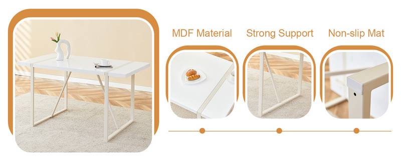 Creamy Charm Dining Table