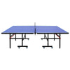 Portable Fun: Mid-Size Table Tennis Set with Net & Paddles