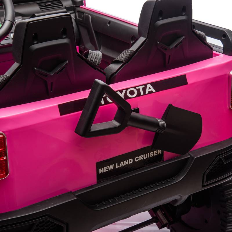 Toyota Adventure Ride-On Car for Kids with Remote Control and Music