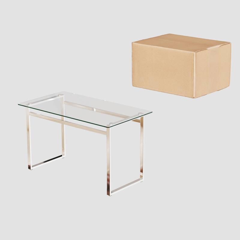 Elegant Glass Dining Set for Four