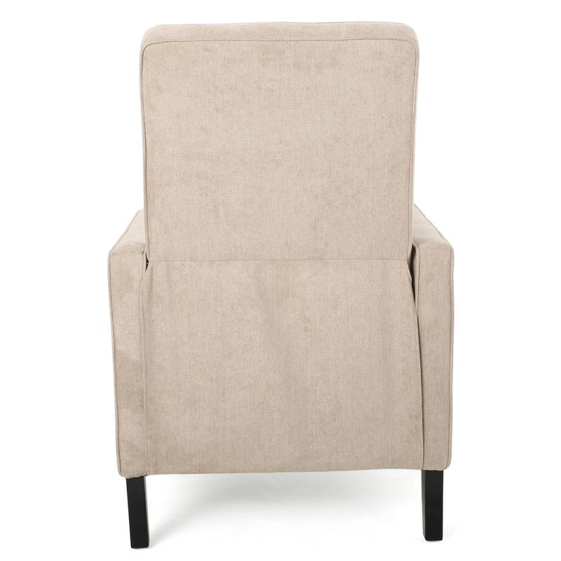 Luxe Linen Push-Back Chair