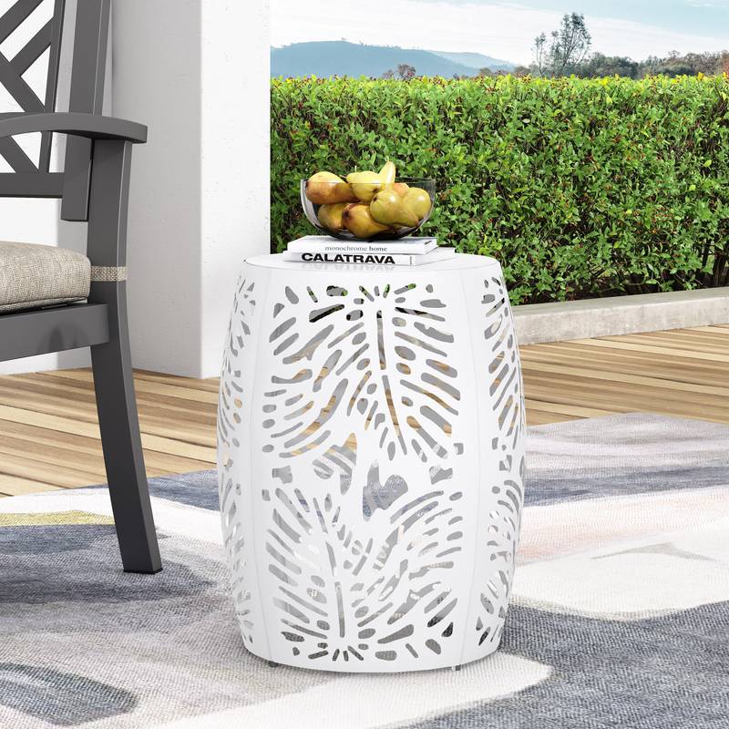 Bold Metal End Table