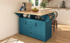 Versatile Rolling Kitchen Island with Drop Leaves and Power Outlet