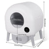 Purrfect Clean Litter Box - Hassle-Free Self-Cleaning for Multiple Cats!