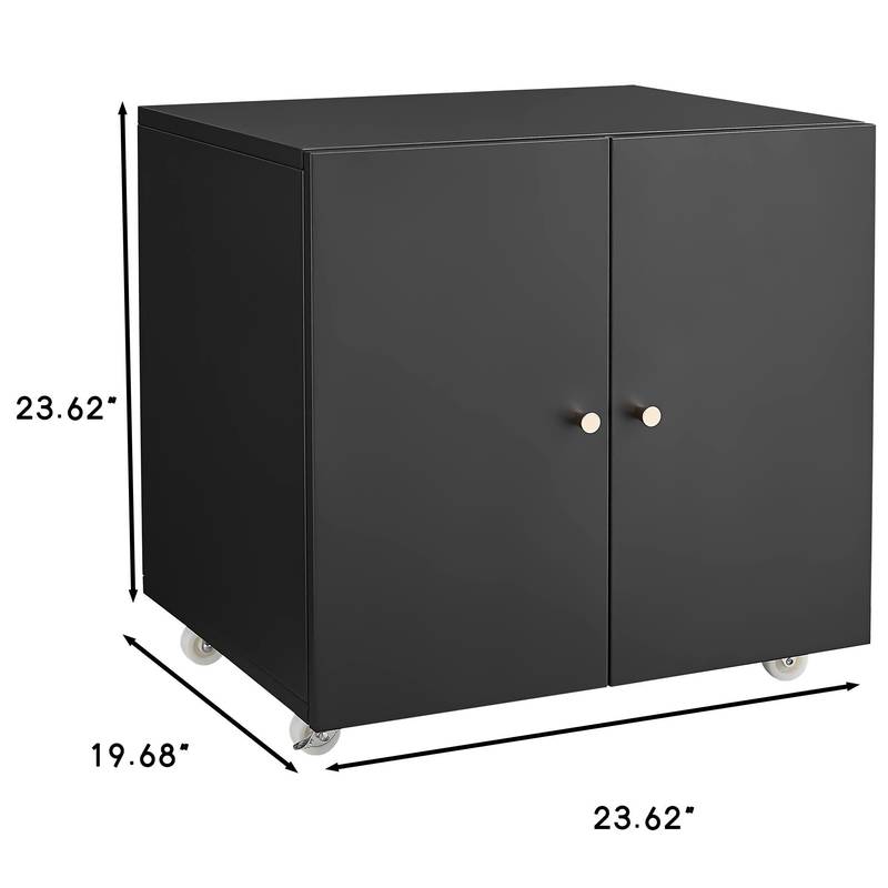 Rolling Printer Stand & File Cabinet