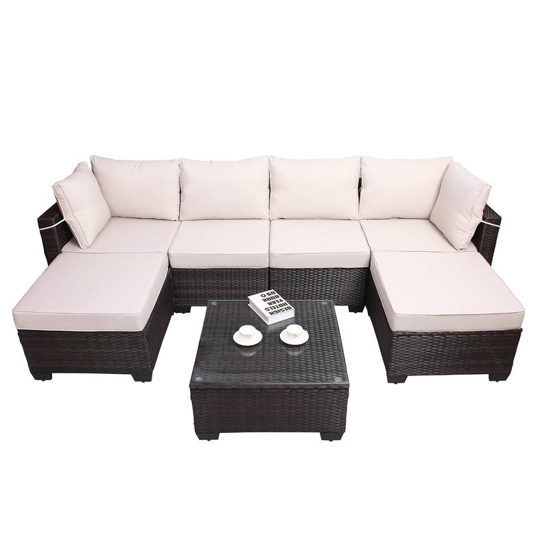Cozy Calypso Outdoor Sofa & Table Set