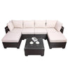 Cozy Calypso Outdoor Sofa & Table Set
