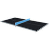 Portable Black Ping Pong Table Top for Indoor Fun