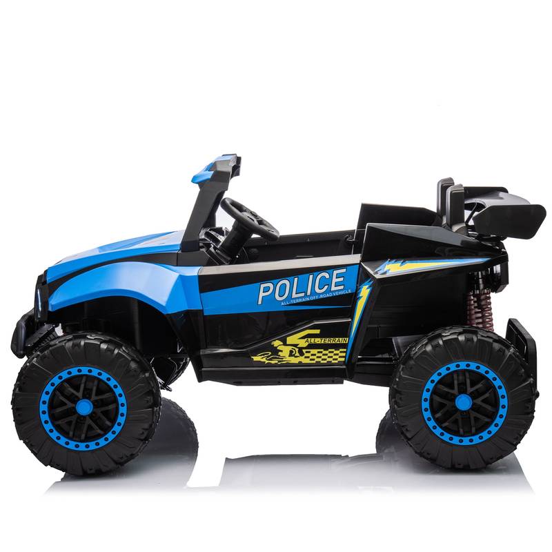 Police Cruiser Kids Ride-On Car with Parental Control