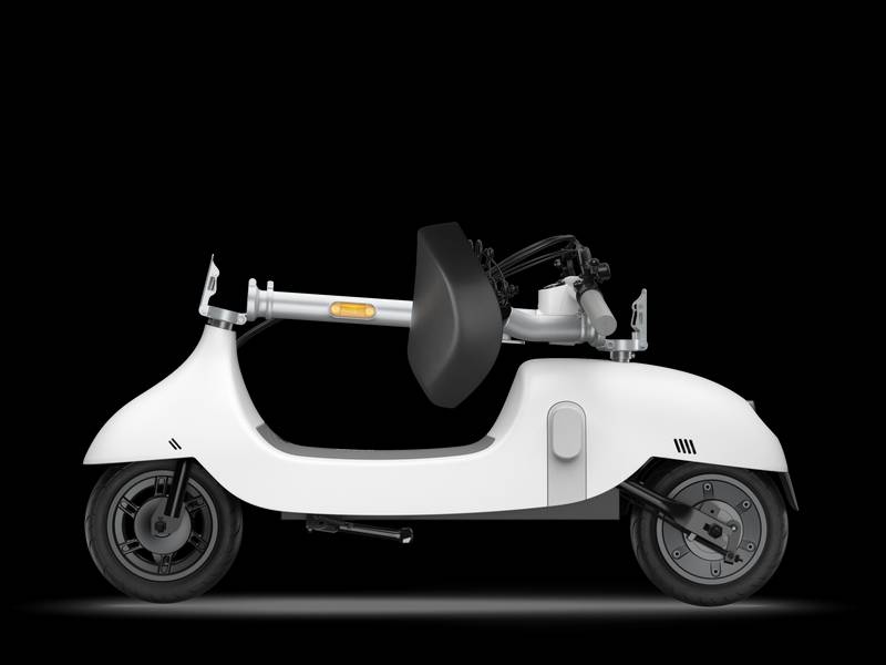Foldable Electric Scooter - Long Range & Speedy Ride!