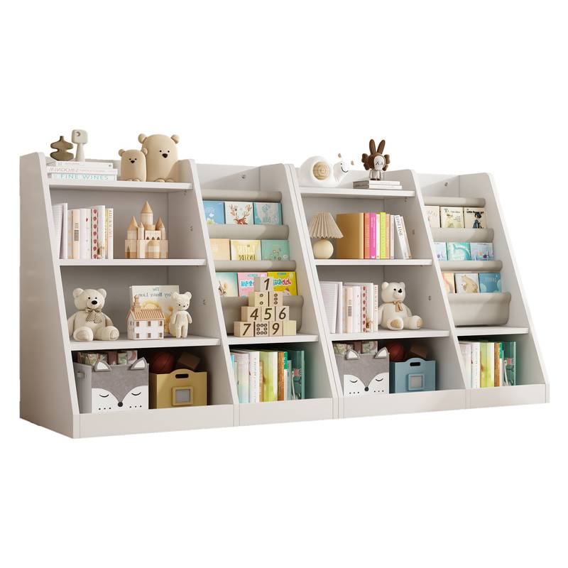 Cozy Kids Book Nook Storage Shelf
