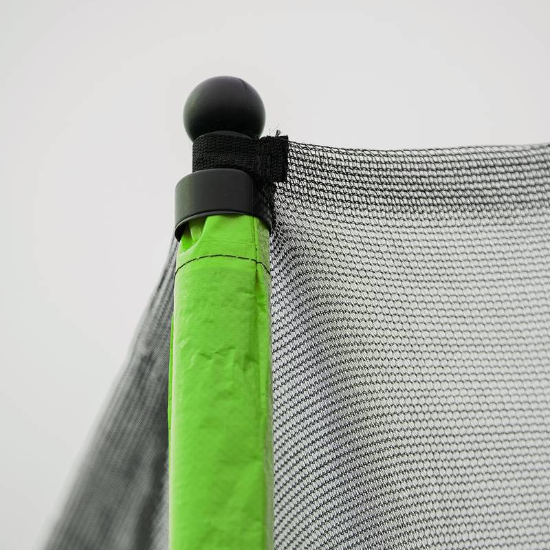 Jump and Score Trampoline Fun with Basketball Hoop and Soccer Goal