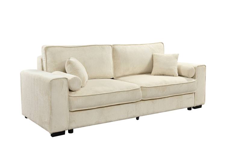 Cozy Modern Sofa Bed with Hidden Storage
