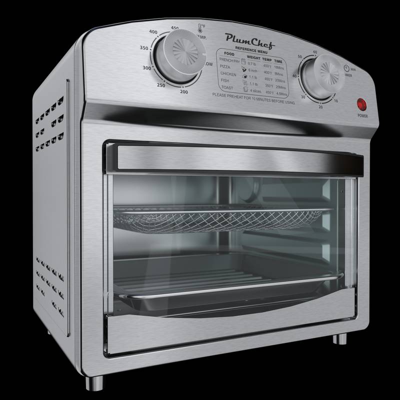 Versatile Silver Convection Oven – Bake, Roast, Toast & More!