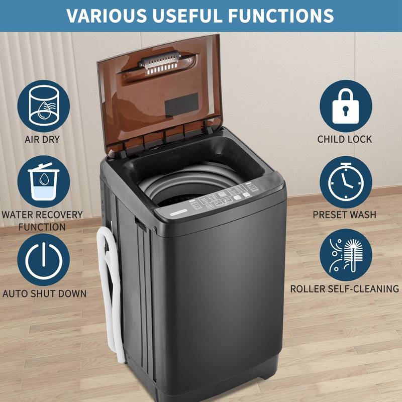 Compact Joy: The Perfect Washer for Small Spaces