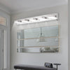 Sleek Chrome LED Vanity Light - Perfect for Your Bathroom!