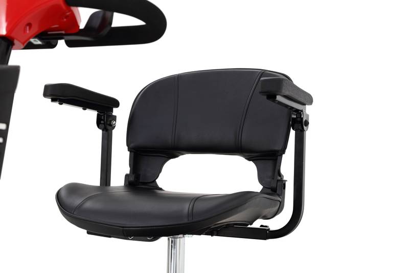 Sleek Red Mobility Scooter