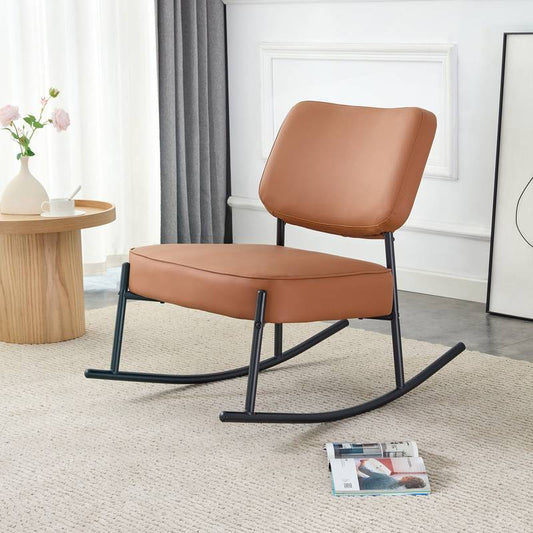 Cozy Rocking Chair with Cushioned Comfort