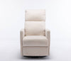 Cozy Beige Swivel Rocker Glider Chair