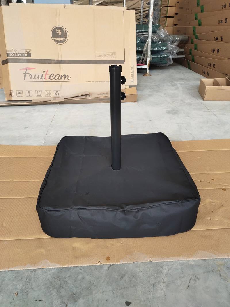 Vibrant Double-Sided Patio Umbrella with Base