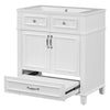 Charming Retro Bathroom Vanity with Soft Close Doors