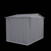 Spacious Metal Outdoor Shed with Sliding Doors – Perfect for Tools and Gear!