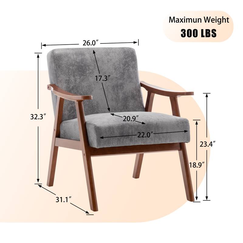 Cozy Wingback Accent Chair