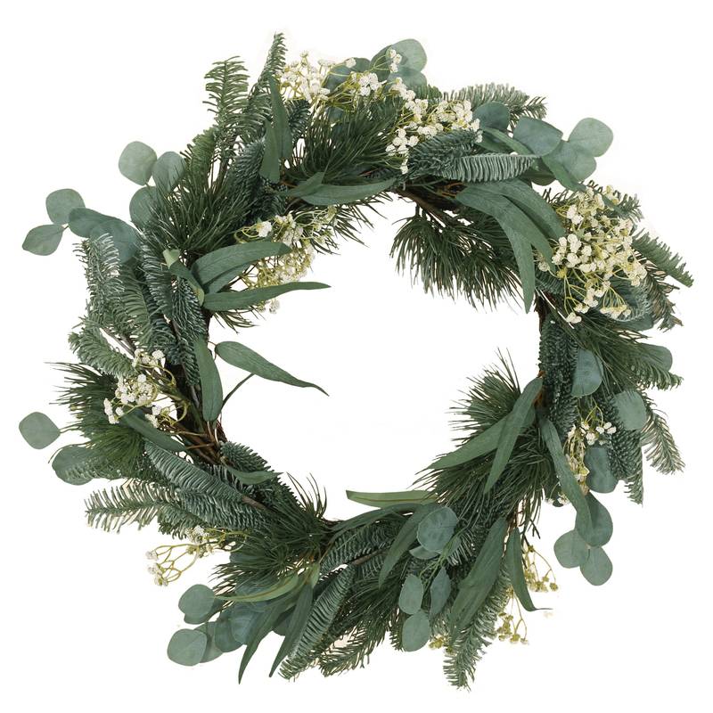 Eucalyptus & Pine Star Wreath