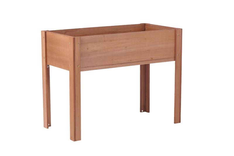 Elevated Wooden Garden Planter Box