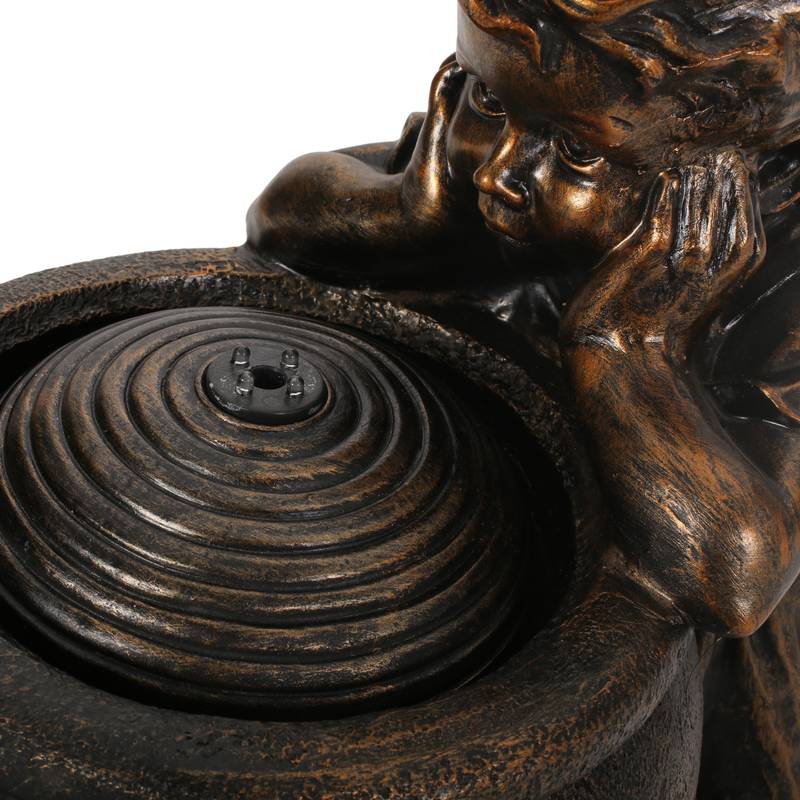 Radiant Outdoor Floor Fountain