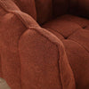 Cozy Foam Bean Bag Lounge Chair with Footstool