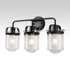 Clear Glass Modern Sconce - Stylish Indoor Light Fixture