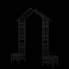 Adjustable Black Garden Arch for Climbing Plants