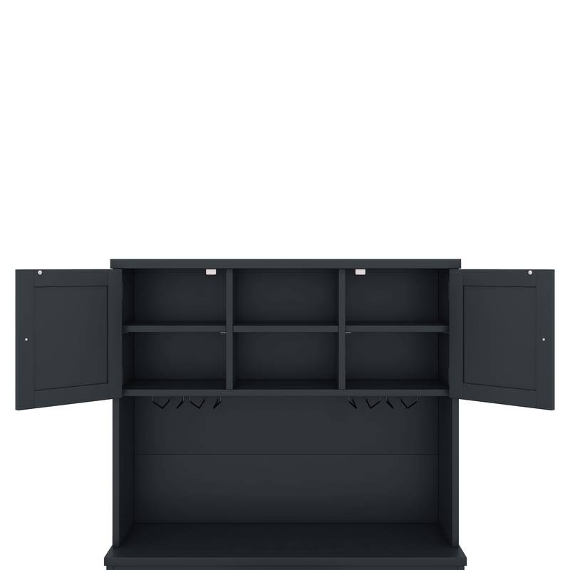 Charming Coffee & Wine Bar Cabinet
