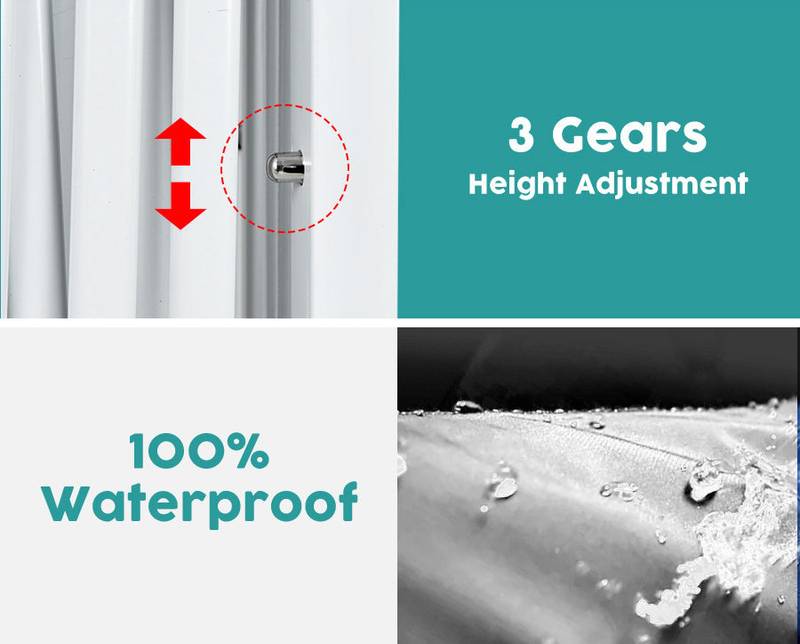 Pop-Up Party Canopy with Sidewalls and Weight Bags