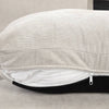Chic Light Gray Chaise Lounge with Hidden Storage and USB Charger