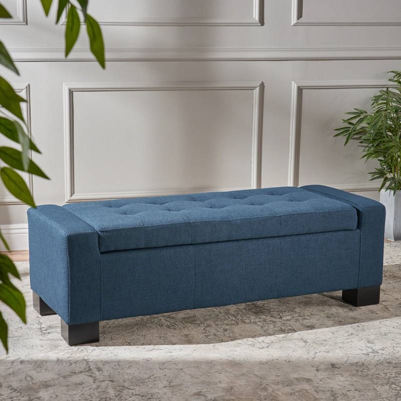 Cozy Guernsey Ottoman