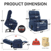 Cozy Power Lift Recliner with Heat & Massage