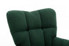 Cozy Green Rocking Chair - Mid Century Modern Charm