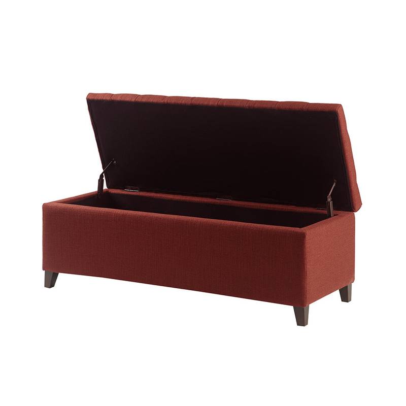 Cozy Tufted Soft Close Storage Bench