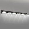 Sleek Black LED Bathroom Vanity Light