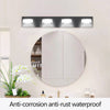 Sleek Black LED Vanity Lights for a Modern Bath