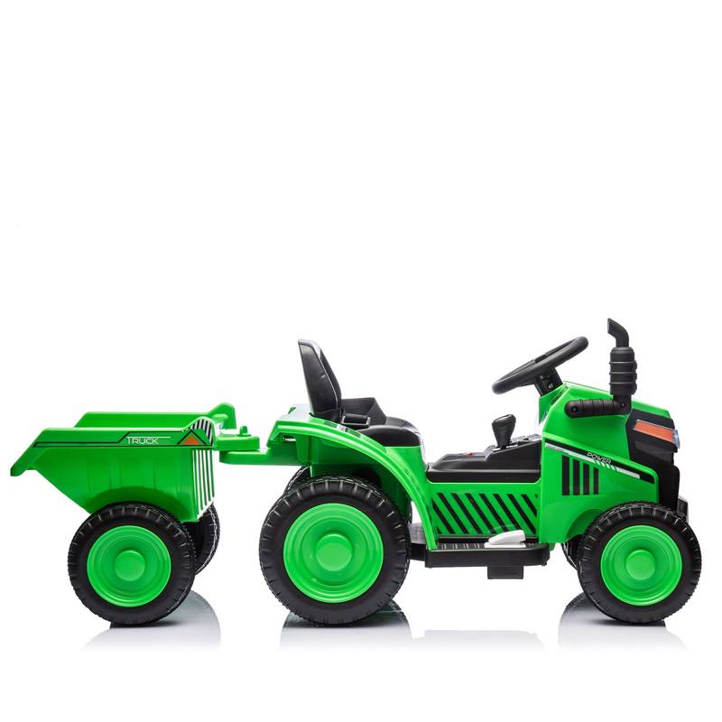 Black Knight Electric Ride-On Tractor for Kids